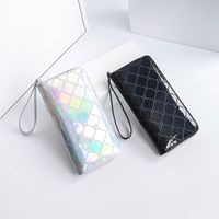 Women's Letter Solid Color Pu Leather Zipper Coin Purses main image 4