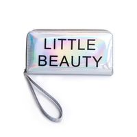 Women's Letter Solid Color Pu Leather Zipper Coin Purses main image 5