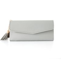 Women's Solid Color Pu Leather Buckle Wallets main image 5