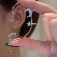 Sweet Butterfly Alloy Plating Inlay Artificial Gemstones Women's Ear Clips sku image 58