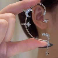 Sweet Butterfly Alloy Plating Inlay Artificial Gemstones Women's Ear Clips sku image 59