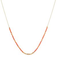 Simple Style Geometric Stainless Steel Natural Crystal Glass Necklace In Bulk sku image 5