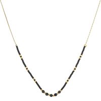 Simple Style Geometric Stainless Steel Natural Crystal Glass Necklace In Bulk main image 3