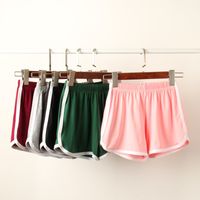 Femmes Rue Style Classique Couleur Unie Shorts Patchwork Pantalons Décontractés main image 1