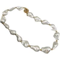 Einfacher Stil Runden Künstliche Perle Harz Halskette In Masse main image 5