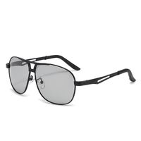 Casual Business Solid Color Tac Toad Glasses Full Frame Men's Sunglasses sku image 4