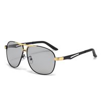 Casual Business Solid Color Tac Toad Glasses Full Frame Men's Sunglasses sku image 6