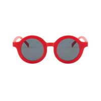 Cute Solid Color Tr Round Frame Full Frame Kids Sunglasses sku image 5