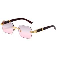 Ig Style Pc Square Frameless Women's Sunglasses sku image 4