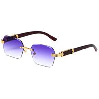 Ig Style Pc Square Frameless Women's Sunglasses sku image 3