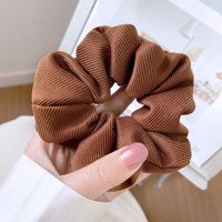 Fashion Flower Synthetic Fibre Pleated Hair Tie 1 Piece sku image 96