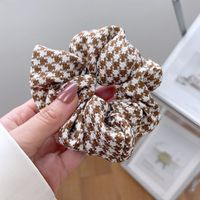 Fashion Flower Synthetic Fibre Pleated Hair Tie 1 Piece sku image 99