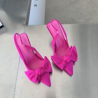 Women's Streetwear Solid Color Point Toe High Heel Sandals main image 6