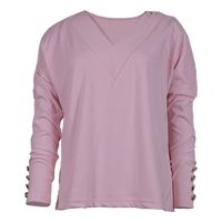 Women's T-shirt Long Sleeve T-shirts Elegant Solid Color main image 5