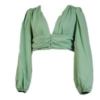 Women's T-shirt Blouse Long Sleeve Blouses Casual Classic Style Solid Color main image 4
