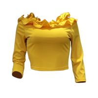 Women's T-shirt Long Sleeve Blouses Backless Elegant Solid Color main image 2