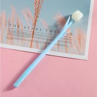Color Changing  Rose Soft Glue Gel Pen Flower Pen Gift Student Stationery sku image 2
