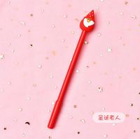 Creative Cute Cartoon Christmas Series Gel Pen Fresh Student Office Signature Pen Test Pen Stationery sku image 4