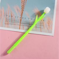 Color Changing  Rose Soft Glue Gel Pen Flower Pen Gift Student Stationery sku image 4