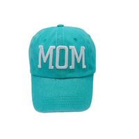 Women's Mama Simple Style Solid Color Patchwork Flat Eaves Baseball Cap sku image 18