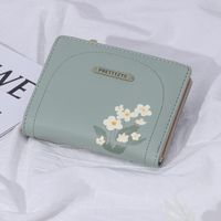 Women's Flower Pu Leather Zipper Wallets main image 4