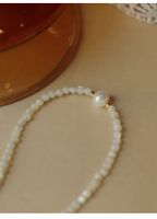 Simple Style Geometric Stainless Steel Freshwater Pearl Plating Necklace sku image 2