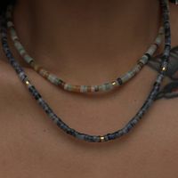 Ig Style Natural Stone Beaded Necklace main image 1