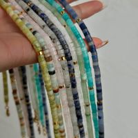 Ig Style Natural Stone Beaded Necklace main image 3