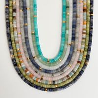 Ig Style Natural Stone Beaded Necklace main image 2