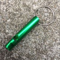 Small Aluminum Alloy Whistle Rescuing Whistle Whistle Referee Training Whistle Outdoor Supplies Portable Aluminum Alloy Whistle sku image 6