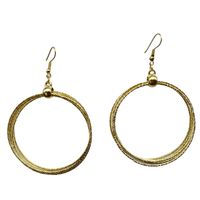 Exaggerated Round Alloy Plating Women's Earrings main image 2