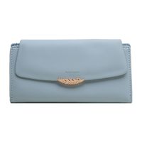 Women's All Seasons Pu Leather Preppy Style Classic Style Coin Purse sku image 2