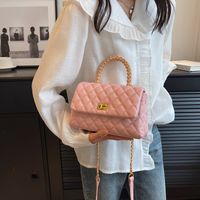 Women's Small All Seasons Pu Leather Classic Style Handbag sku image 7