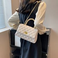 Women's Small All Seasons Pu Leather Classic Style Handbag sku image 6