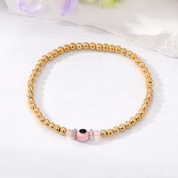 Casual Tropical Round Alloy Resin Beaded Women's Bracelets main image 2