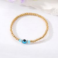 Casual Tropical Round Alloy Resin Beaded Women's Bracelets main image 3