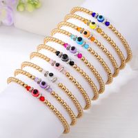Casual Tropical Round Alloy Resin Beaded Women's Bracelets main image 1