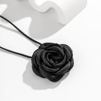 Einfacher Stil Klassischer Stil Pendeln Blume Tuch Irregulär Quaste Dreidimensional Stoff Frau Halsband main image 4