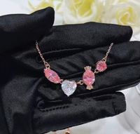 Fairy Style Irregular Artificial Crystal Alloy Wholesale Bracelets Earrings Necklace main image 1