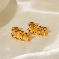 1 Pair Ig Style Geometric Plating Stainless Steel 18k Gold Plated Earrings main image 6