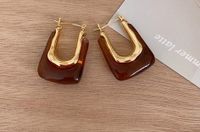 Simple Style Color Block Alloy Patchwork Women's Drop Earrings main image 2