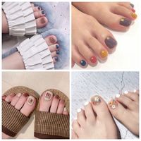 Sweet Simple Style Flower Stickers Nail Decoration Accessories 1 Piece main image 1