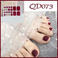 Sweet Simple Style Flower Stickers Nail Decoration Accessories 1 Piece sku image 11