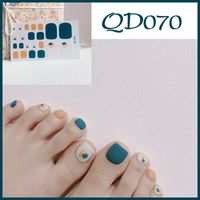 Sweet Simple Style Flower Stickers Nail Decoration Accessories 1 Piece sku image 8