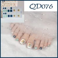 Sweet Simple Style Flower Stickers Nail Decoration Accessories 1 Piece sku image 13
