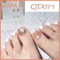 Sweet Simple Style Flower Stickers Nail Decoration Accessories 1 Piece sku image 9