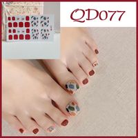 Sweet Simple Style Flower Stickers Nail Decoration Accessories 1 Piece sku image 14