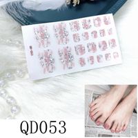 Casual Solid Color Stickers Nail Decoration Accessories 1 Piece main image 3