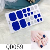 Casual Solid Color Stickers Nail Decoration Accessories 1 Piece main image 1
