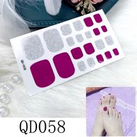Casual Solid Color Stickers Nail Decoration Accessories 1 Piece sku image 18